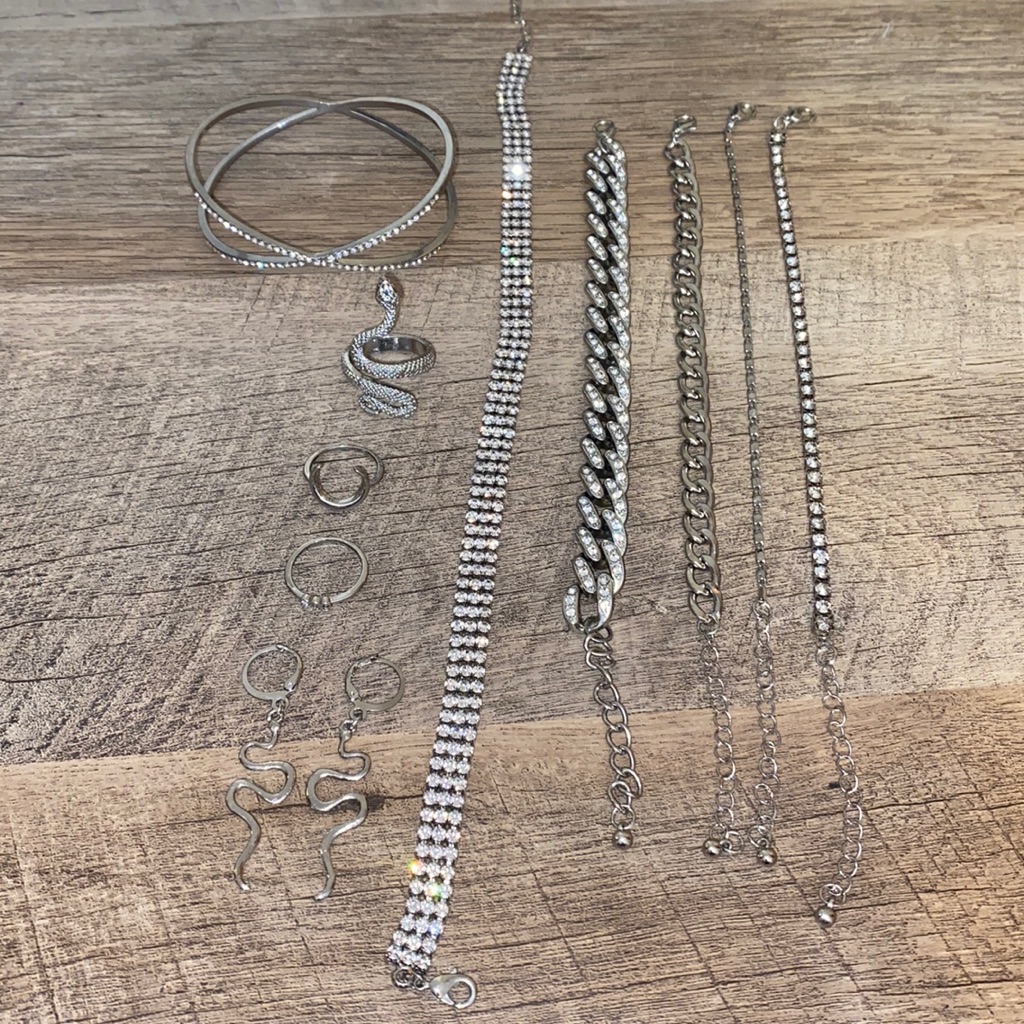 Silver Jewelry Set